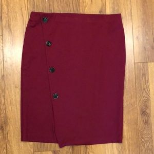 Le Chateau pencil skirt with vintage styling